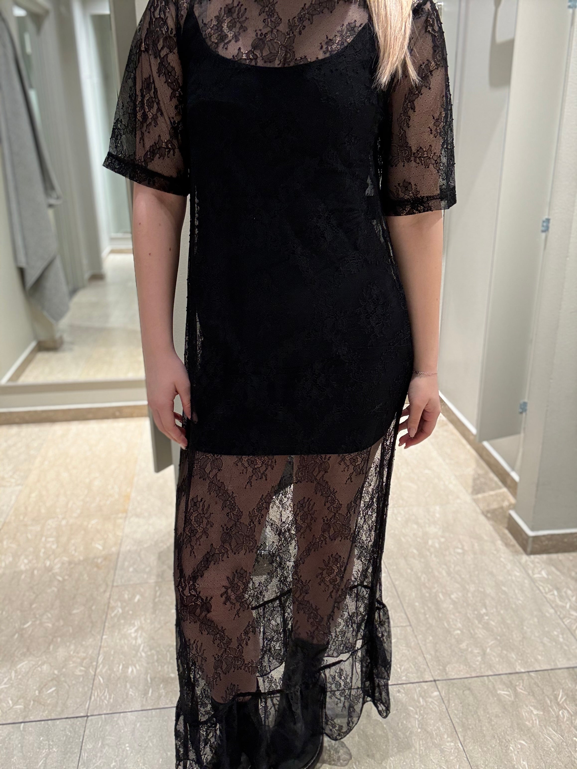 NMLUCIA Long Dress - Black